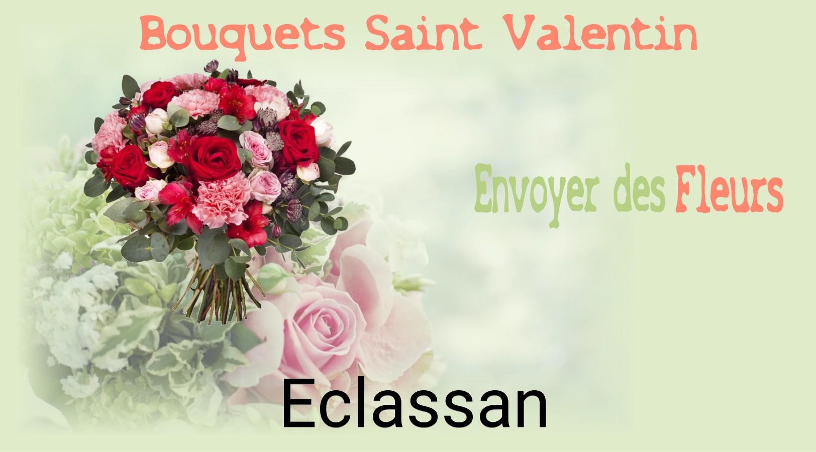 Roses de Saint-Valentin livrées à Eclassan